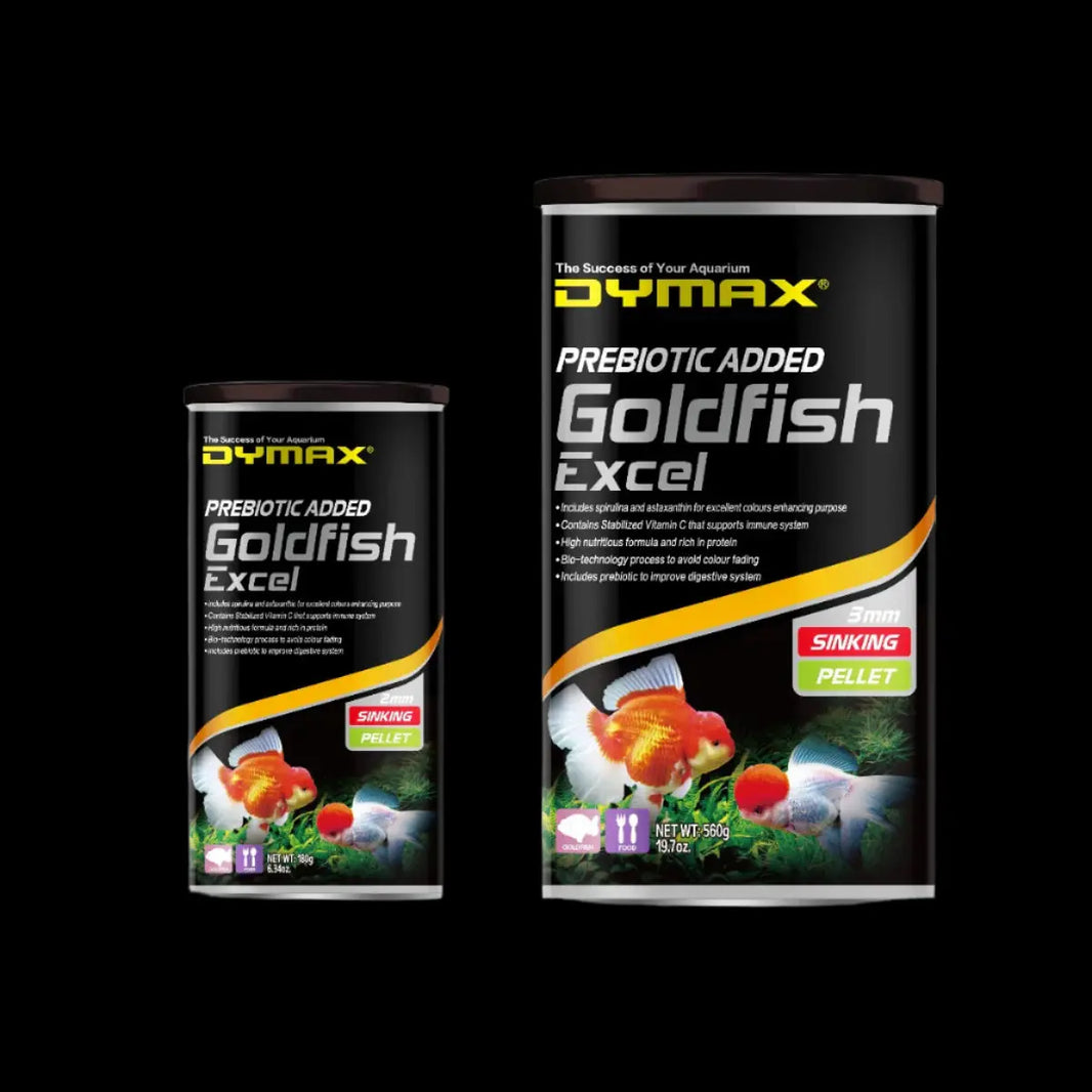 Dymax Goldfish Excel 2mm Pellets (6.34oz/180g)