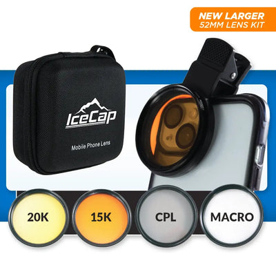 IceCap Mobile Phone Stackable Filter Lens Kit IceCap