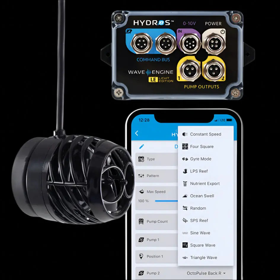 Reef Octopus Octo Pulse 2 Flow Pump With WaveEngine LE Controller Reef Octopus