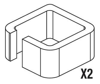 Sicce Mega Filtra Replacement Lateral Blue Sponges (2 units)