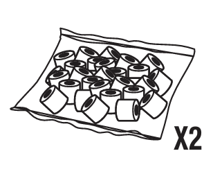 Sicce Mega Filtra Replacement Bioker 2 units