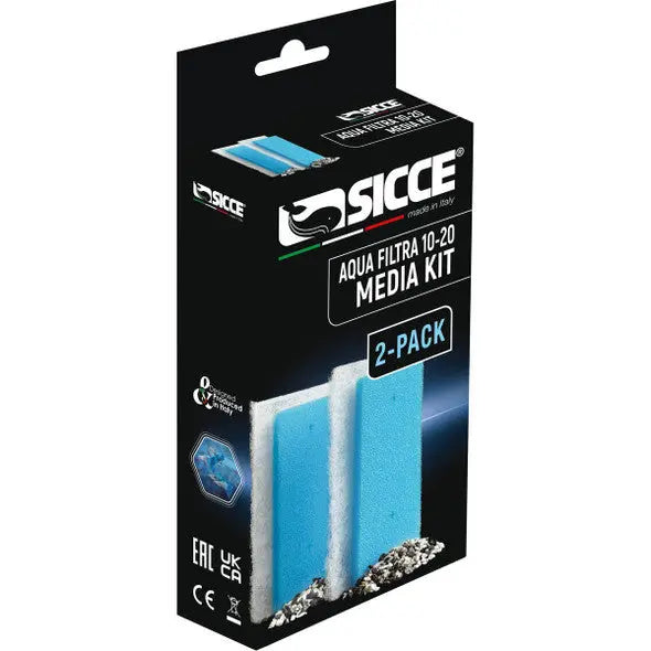 Sicce AQUA FILTRA 40 Replacement kit (2 units) Sicce