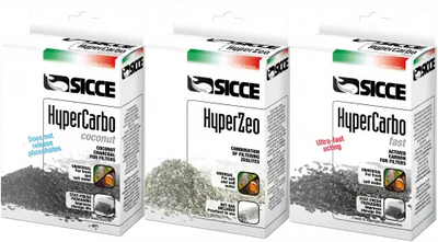 Sicce HyperCarbo High Flow Pelleted Activated Carbon - 3x100g Sicce