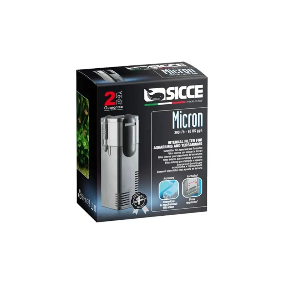 Sicce NANO MICRON INTERNAL FILTER - 53GPH Sicce