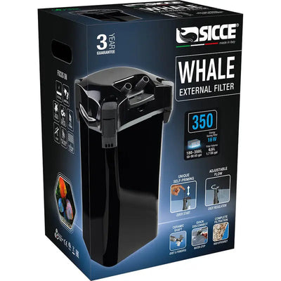 Sicce Whale 350 Canister Filter - 330 gph (50-90 Gallon Tank) Sicce