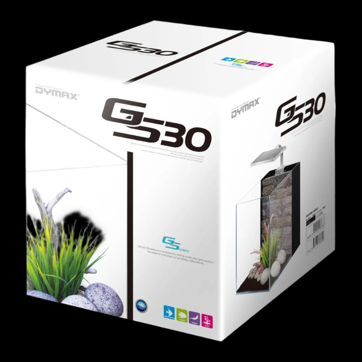 Dymax GS30 7-Gallon Cube Aquarium