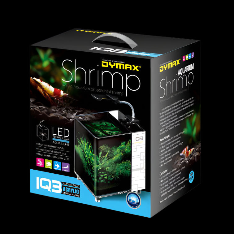 Dymax IQ3 Mini Acrylic Aquarium - Snowy White