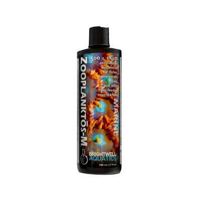 Brightwell Aquatics - Zooplanktos-M - Zooplankton (Medium) 500-1K micron 500ml Brightwell Aquatics