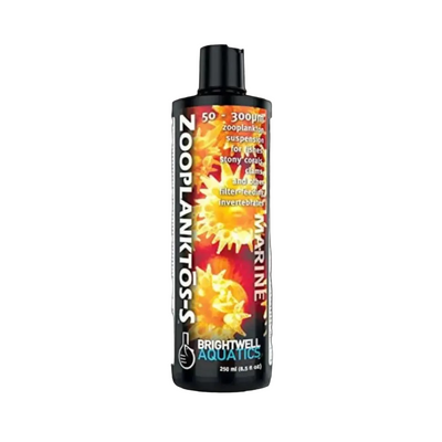 Brightwell Aquatics - Zooplanktos-S - Zooplankton (Small) 50-300 micron 500ml Brightwell Aquatics