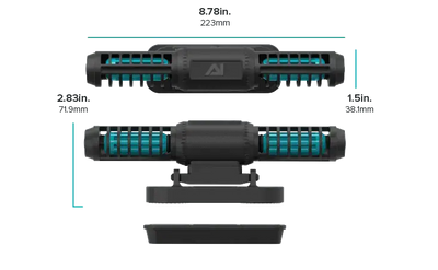 AI Orbit flow pump for cross-flow current
