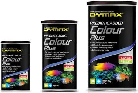 Dymax Colour Plus Food pellets