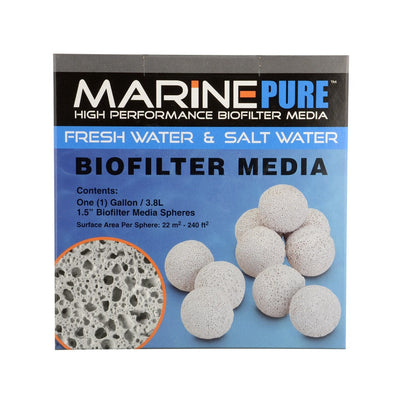 MarinePure Biofilter Media ceramic spheres