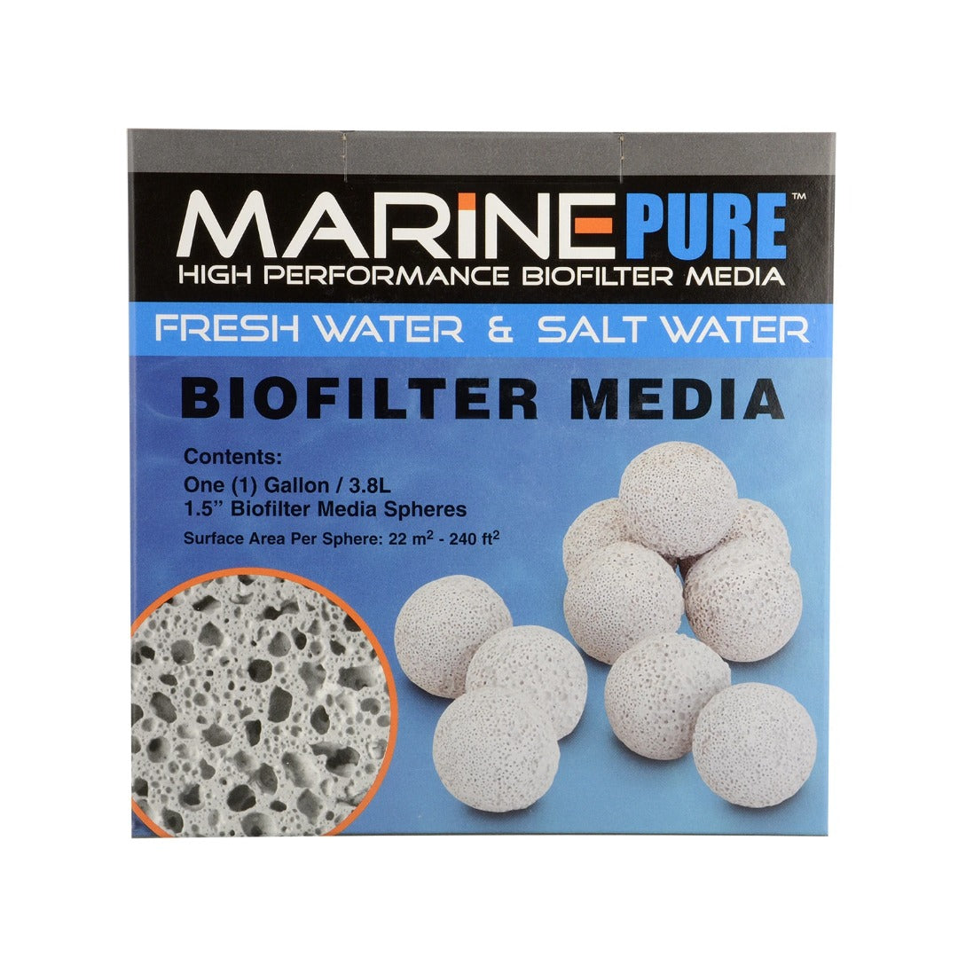 MarinePure Biofilter Media ceramic spheres