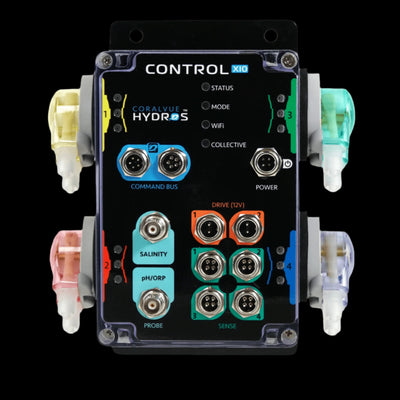 HYDROS Control X10 aquarium controller with four built-in dosing pumps by CoralVue