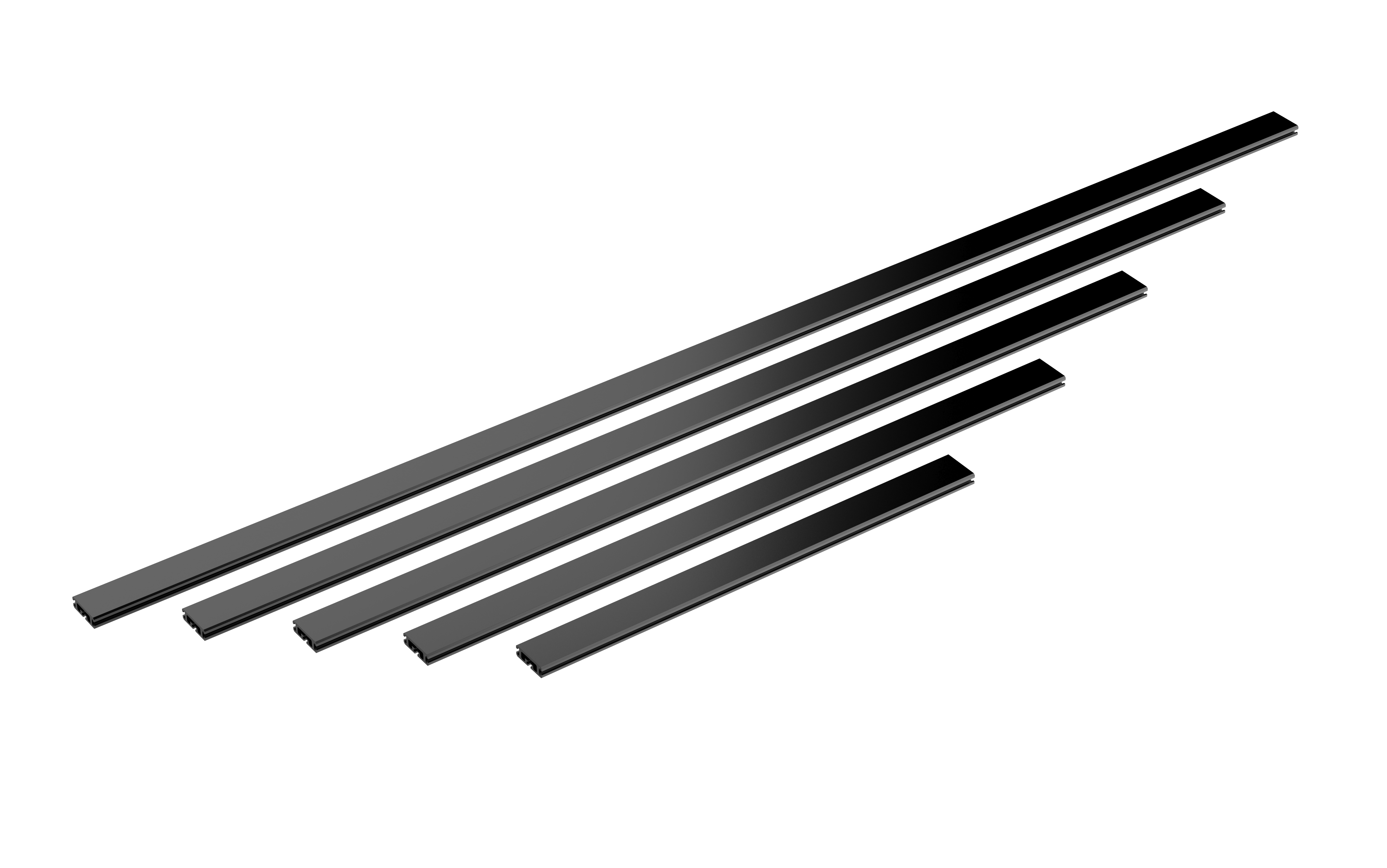 AI HMS mounting rail system for Hydra lights