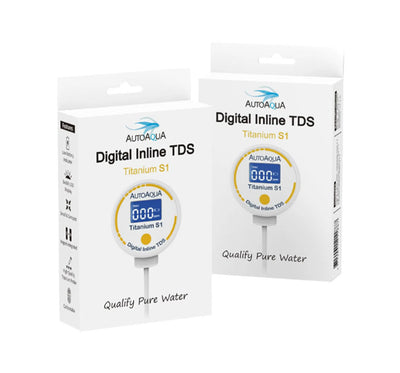 AutoAqua Digital Inline TDS - Titanium S1 Auto Aqua