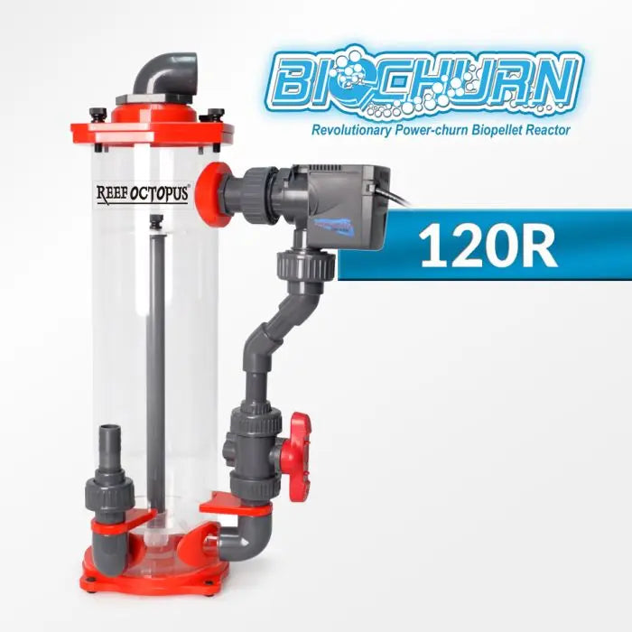 BioChurn 120R Biopellet Recirculating Reactor Reef Octopus