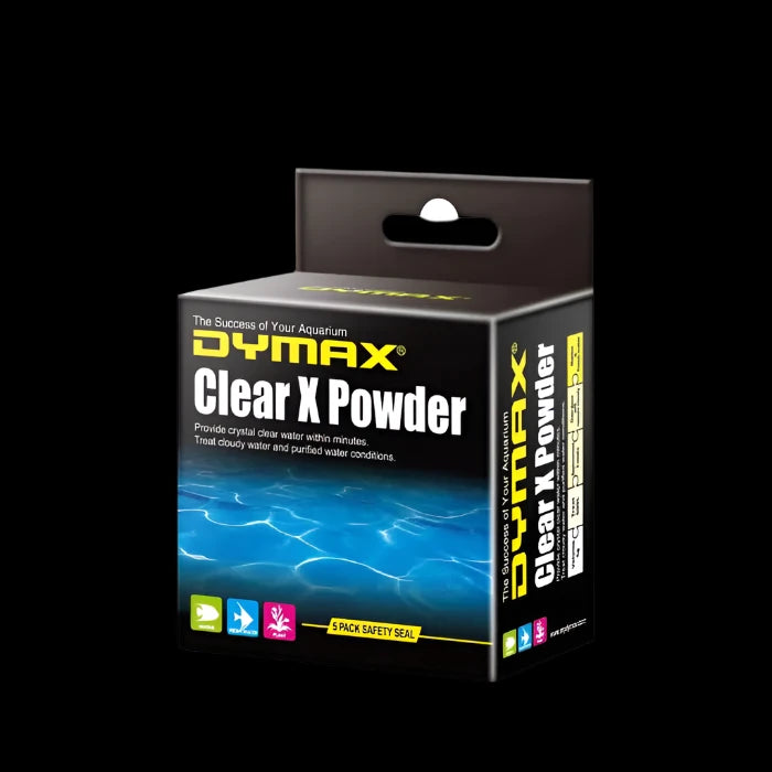 DYMAX clear x powder box