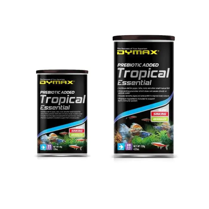 Dymax Tropical Essential Granules (4.23oz/120g) - Freshwater Fish Food
