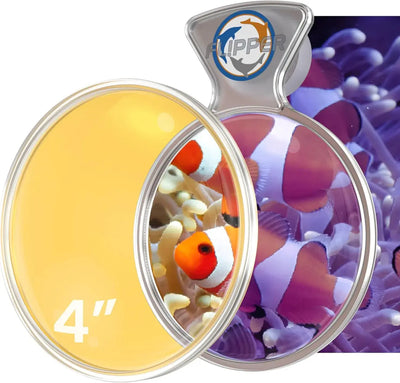 Flipper DeepSee Viewer Clear 4" - Orange Filter Flipper
