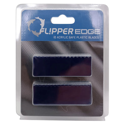 Flipper Edge Standard Float ABS Plastic Replacement Blades for Acrylic Aquariums 10Pk Flipper
