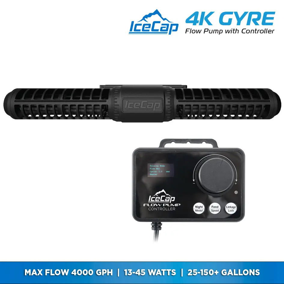 IceCap 4K Gyre Flow Pump With Controller IceCap