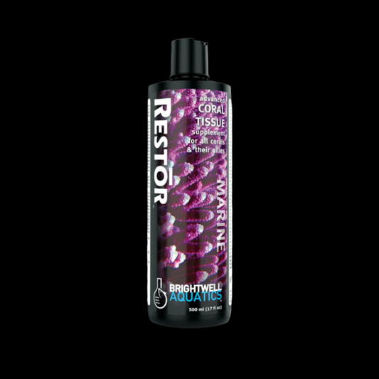 Brightwell Aquatics Restor - Liquid Coral Tissue Nutritional Supplement 500ml