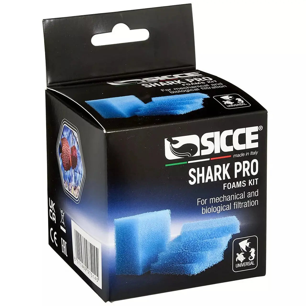 Sicce SHARK PRO Sponges (4pcs. 20ppi, 1pc. 30ppi) Sicce
