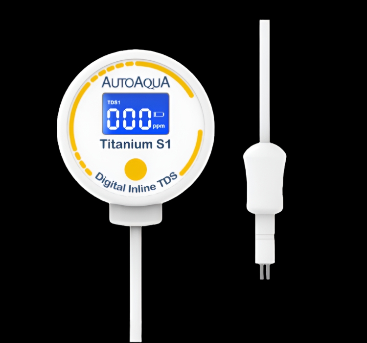 AutoAqua Digital Inline TDS - Titanium S1