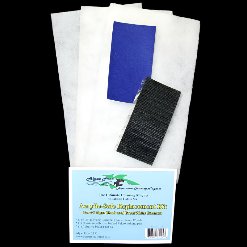 Algae Free Glass Pad Kit for Tiger Shark & Great White