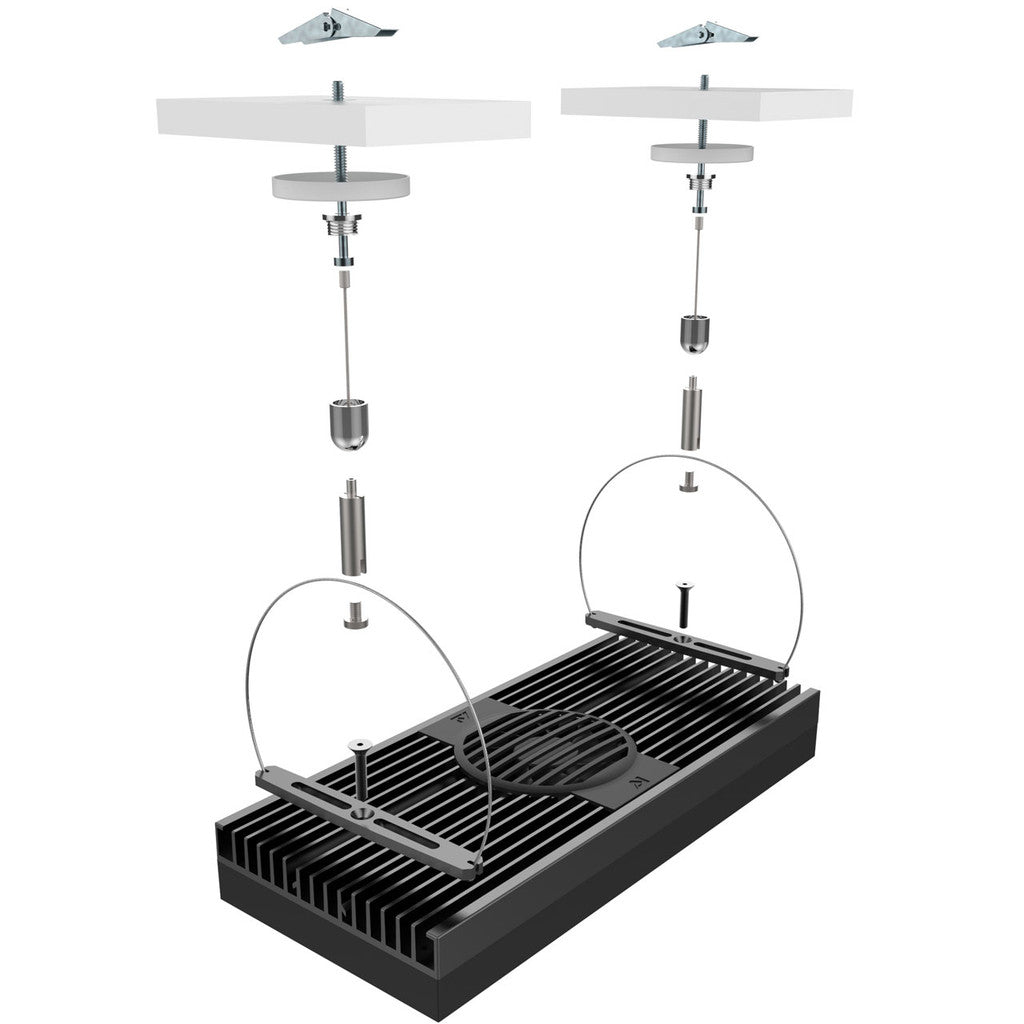 AI Single Module Hanging Kit Black AquaIllumination