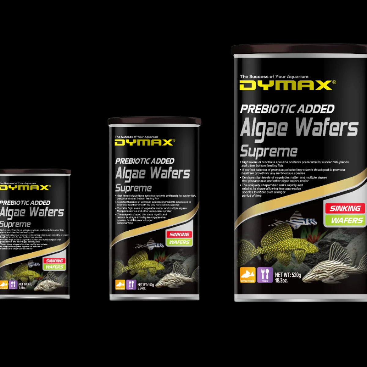 Dymax Algae Wafers Supreme (18.3oz/520g)