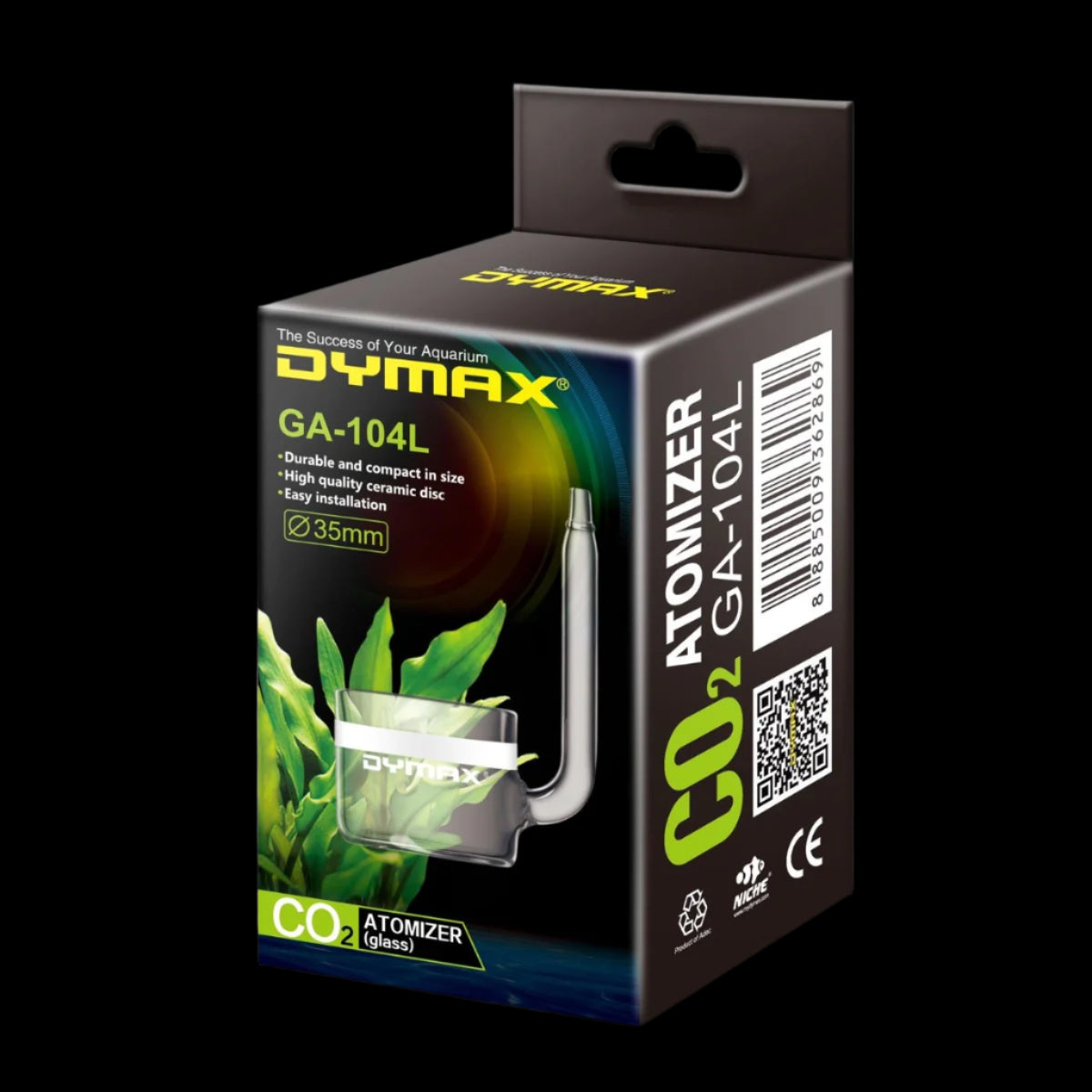 Dymax Glass Atomizer GA104L
