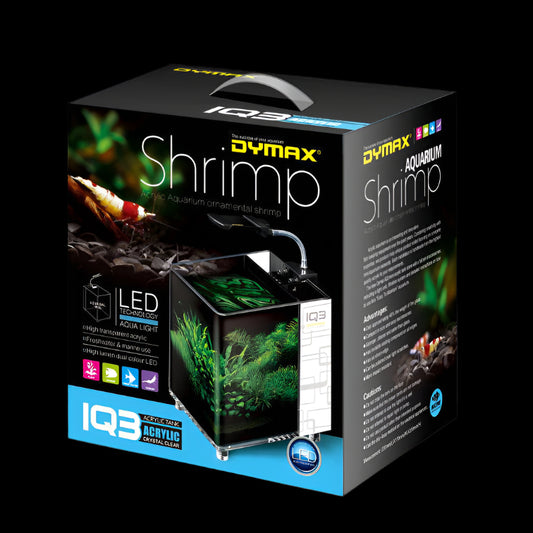 Dymax IQ3 Mini Acrylic Aquarium - Classic Black